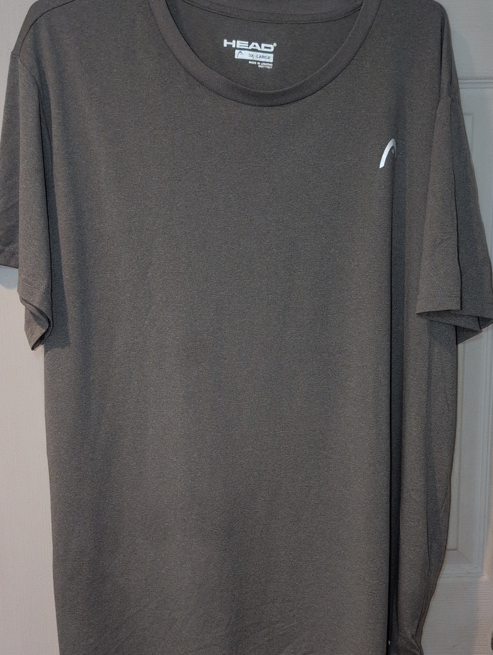 HEAD Men's Crew Neck Tee in Charcoal